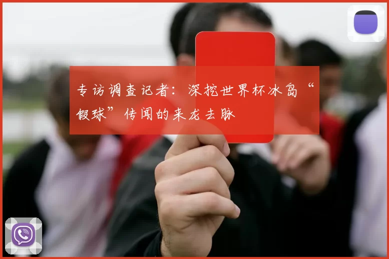 专访调查记者：深挖世界杯冰岛“假球”传闻的来龙去脉